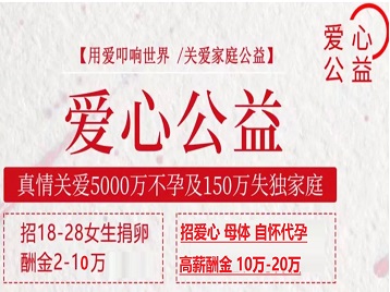淳化捐卵助孕生子 爱心志愿者招募